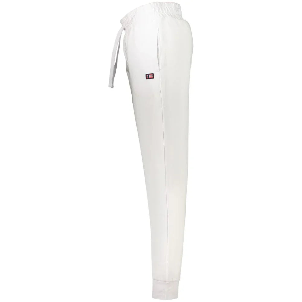 Norway 1963 Bianco Cotton Men's Trackpant - Zeiniez
