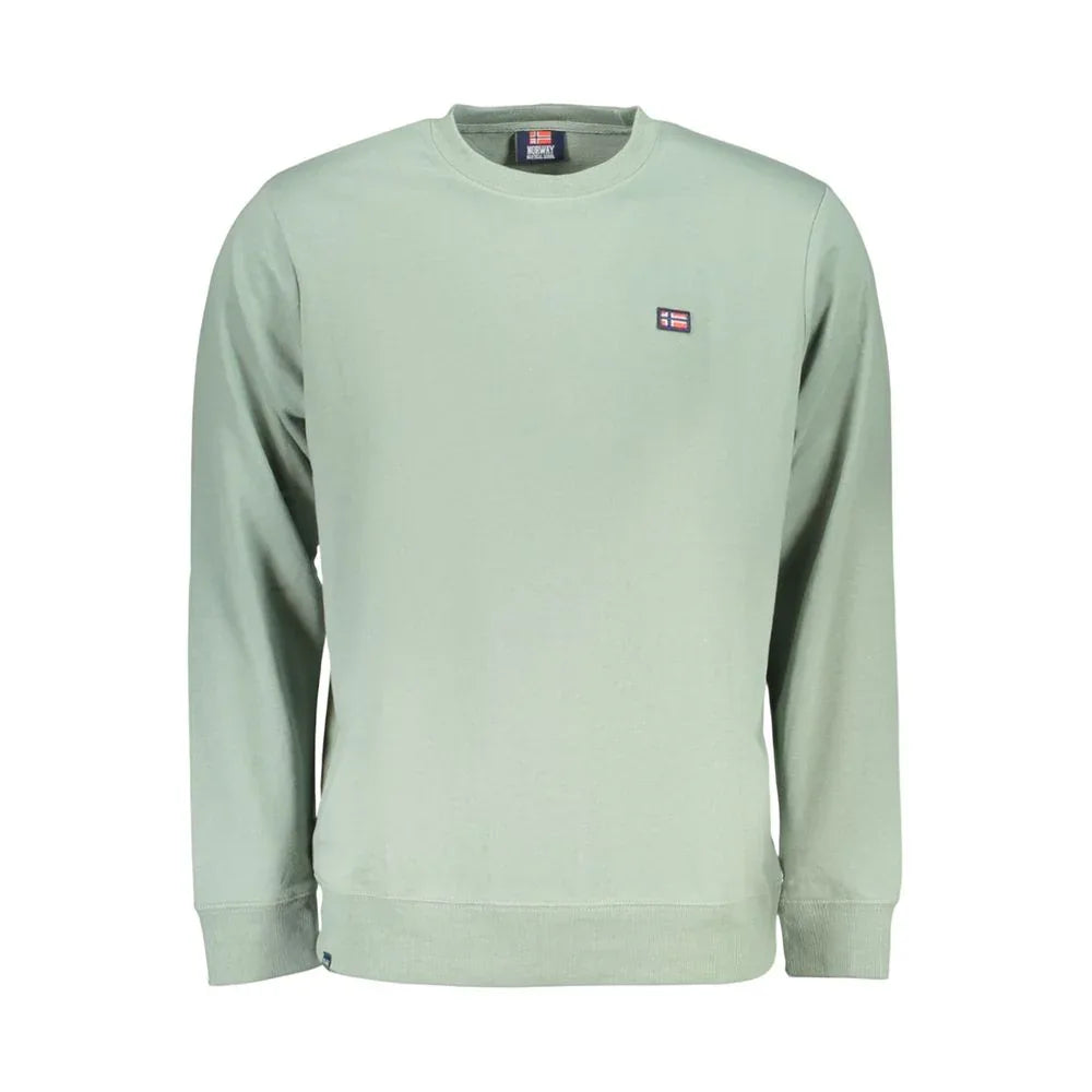 Norway 1963 Verde Cotton Men Sweatshirt - Zeiniez