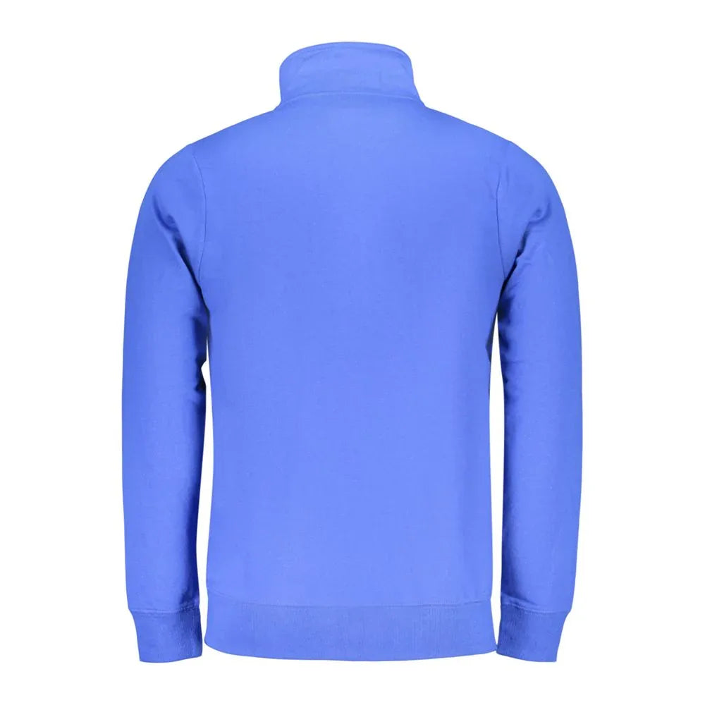 Norway 1963 Blue Cotton Men Sweatshirt - Zeiniez