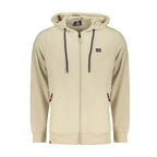 Norway 1963 Beige Cotton Men's Hooded Sweatshirt