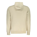 Norway 1963 Beige Cotton Men's Hooded Sweatshirt