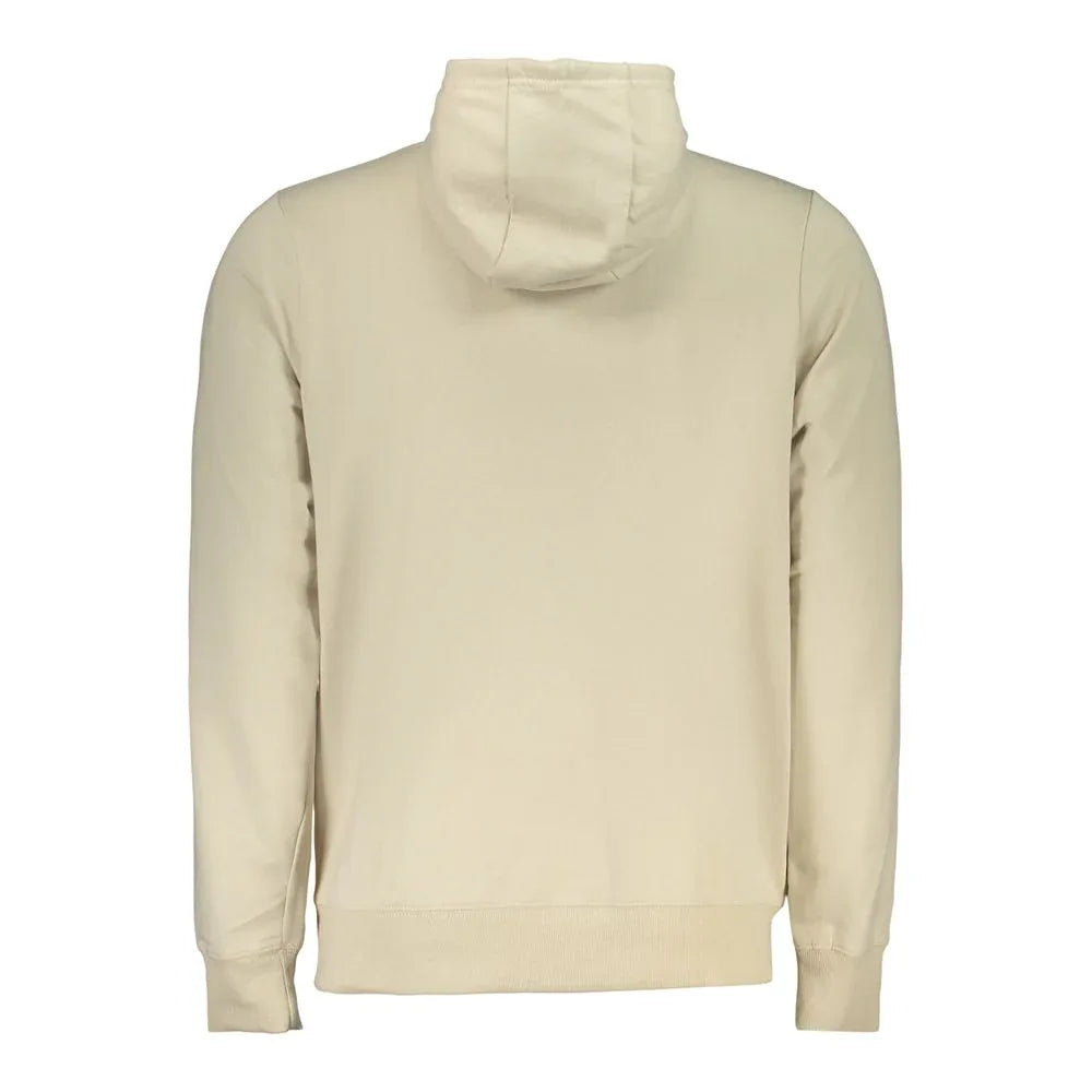 Norway 1963 Beige Cotton Men's Hooded Sweatshirt