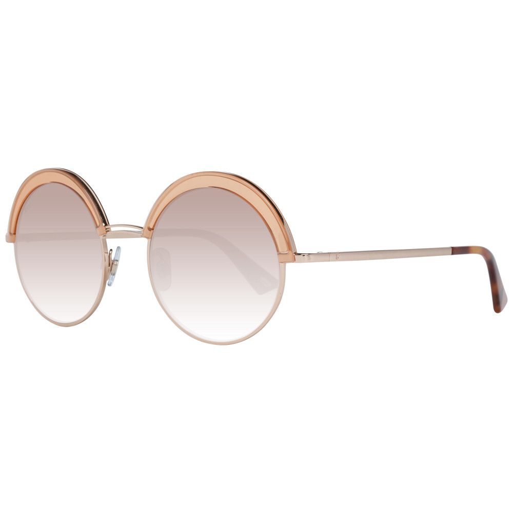 WEB EYEWEAR Gold Metal Sunglasses