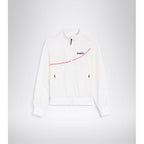 Diadora White Polyamide Shell Jacket