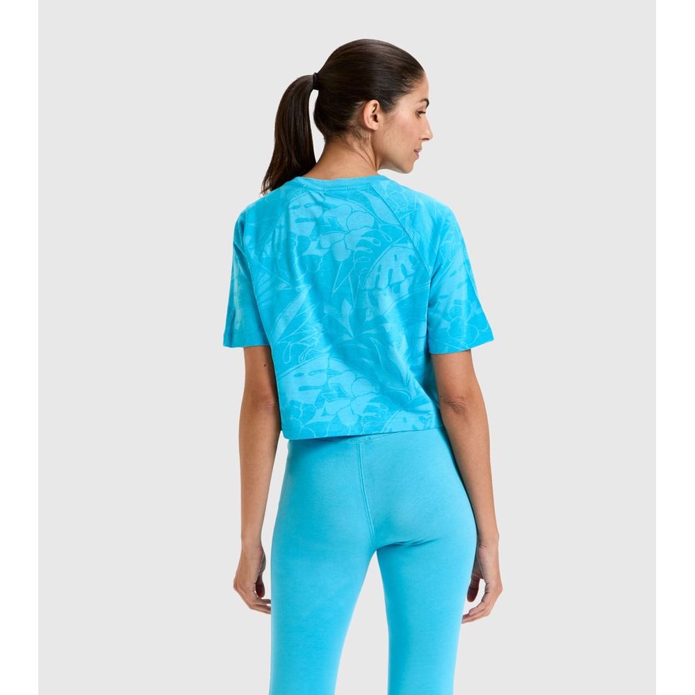 Diadora Blue Cotton T-Shirt