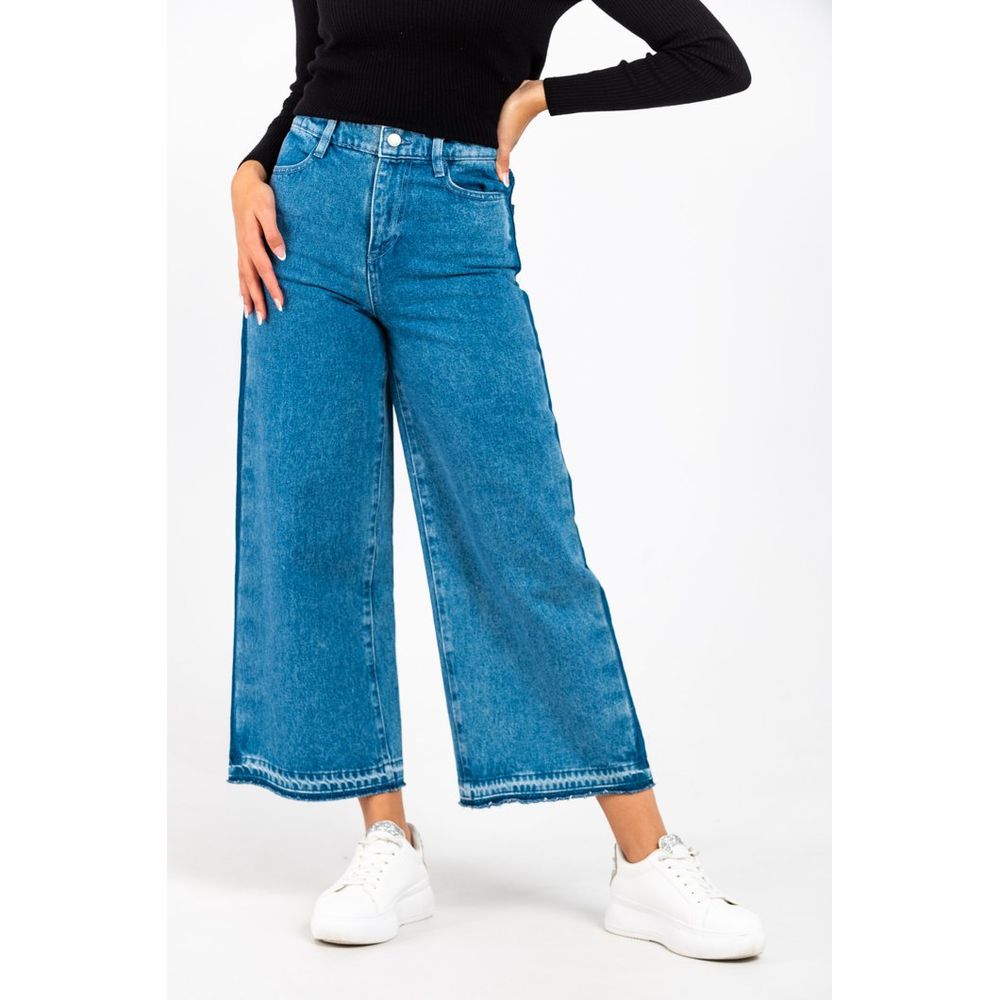 Gas Blue Cotton Jeans Denim