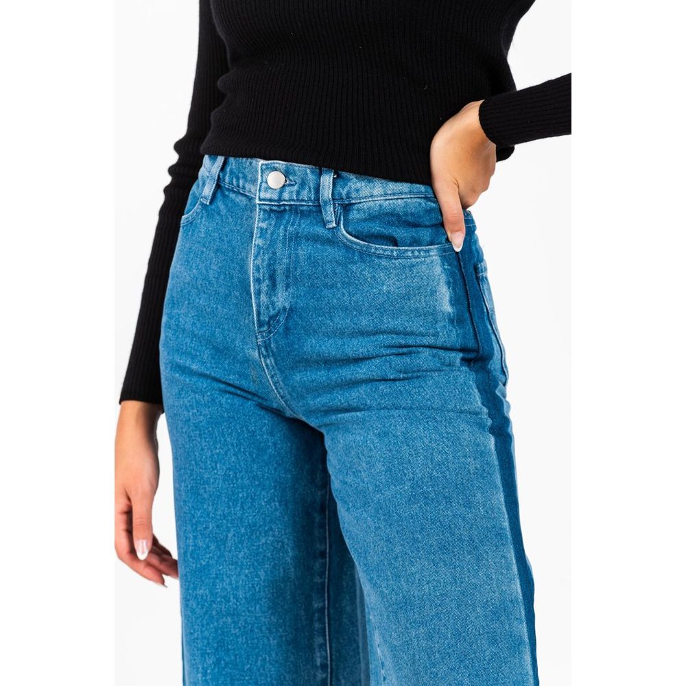 Gas Blue Cotton Jeans Denim