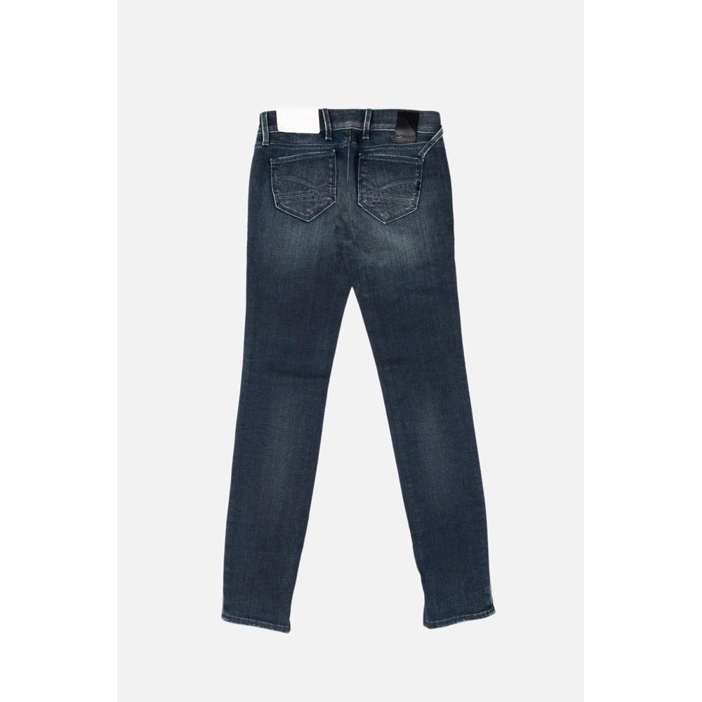 Gas Blue Cotton Jeans Denim
