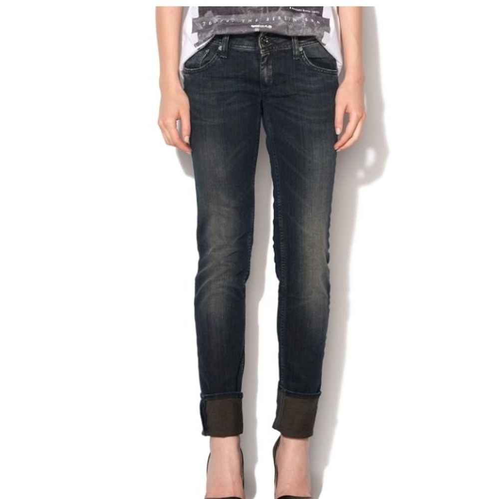 Gas Multicolor Cotton Skinny Jeans