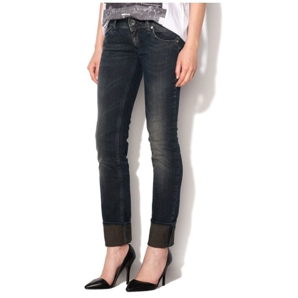 Gas Multicolor Cotton Skinny Jeans