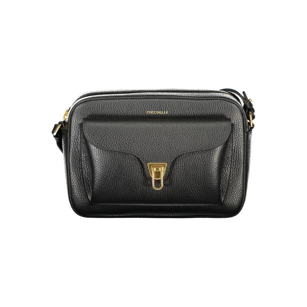 Coccinelle Black Leather Women Bag - Zeiniez