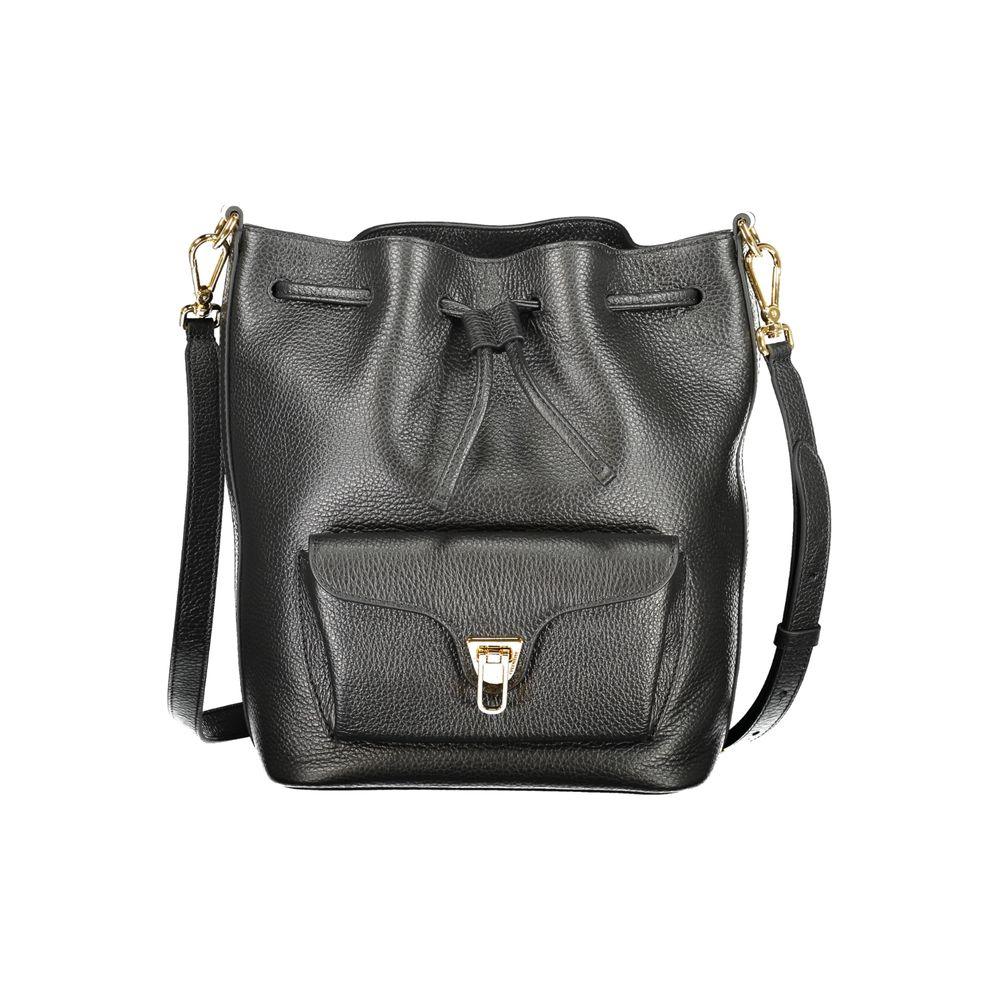 Coccinelle Black Leather Women Handbag