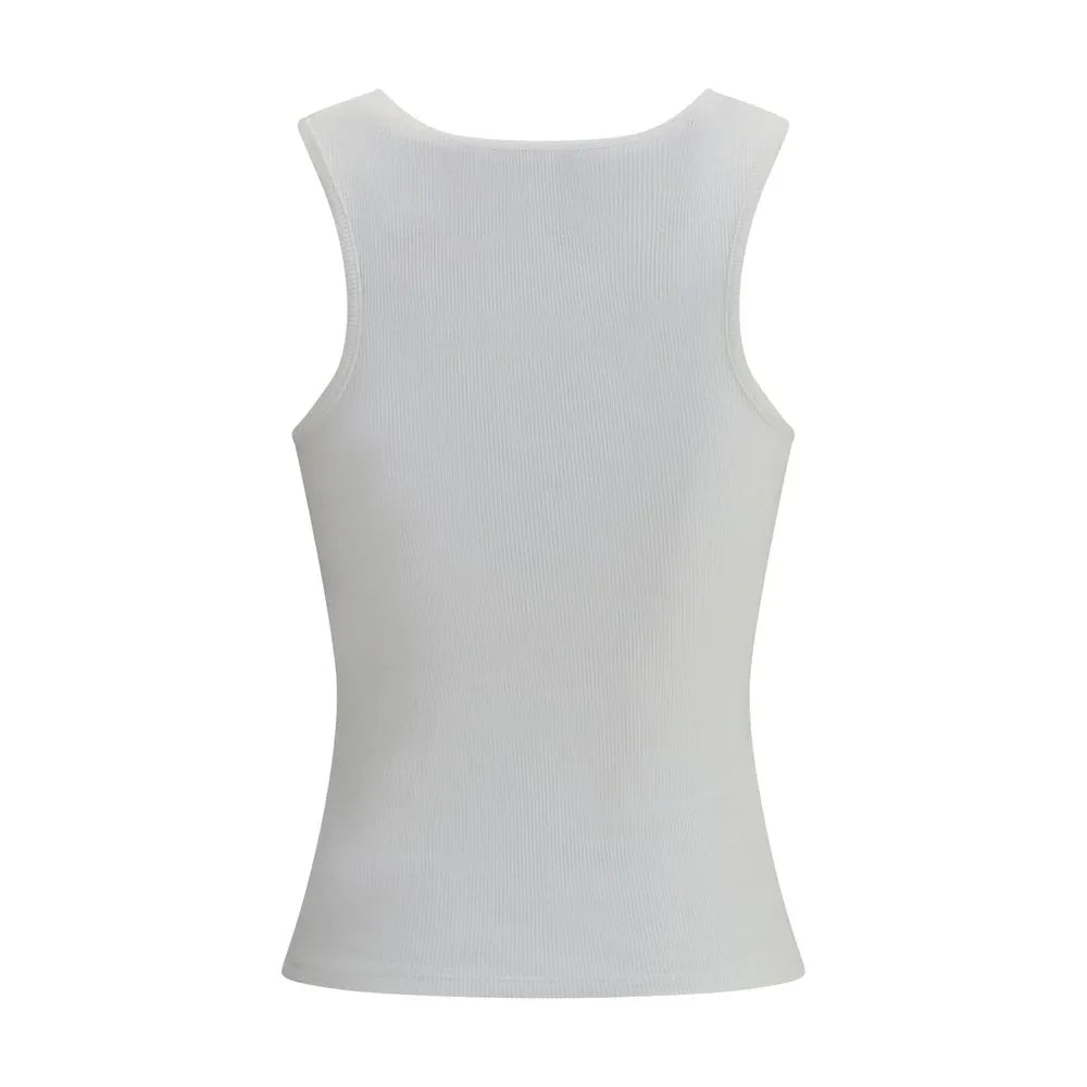 Vivienne Westwood White Cotton Tank Tops - Zeiniez