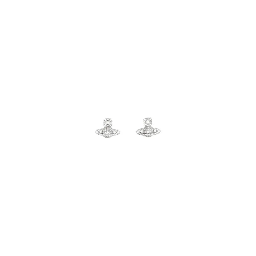 Vivienne Westwood Silver Brass Earrings - Zeiniez