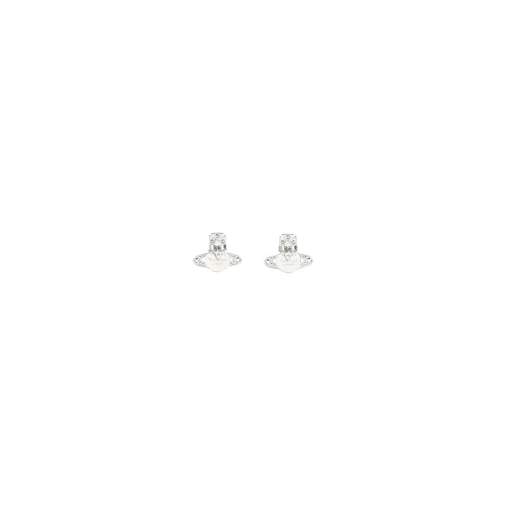Vivienne Westwood Silver Brass Earrings - Zeiniez
