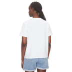 Calvin Klein Jeans White Cotton T-Shirt - Zeiniez