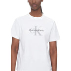 Calvin Klein Jeans White Cotton T-Shirt - Zeiniez