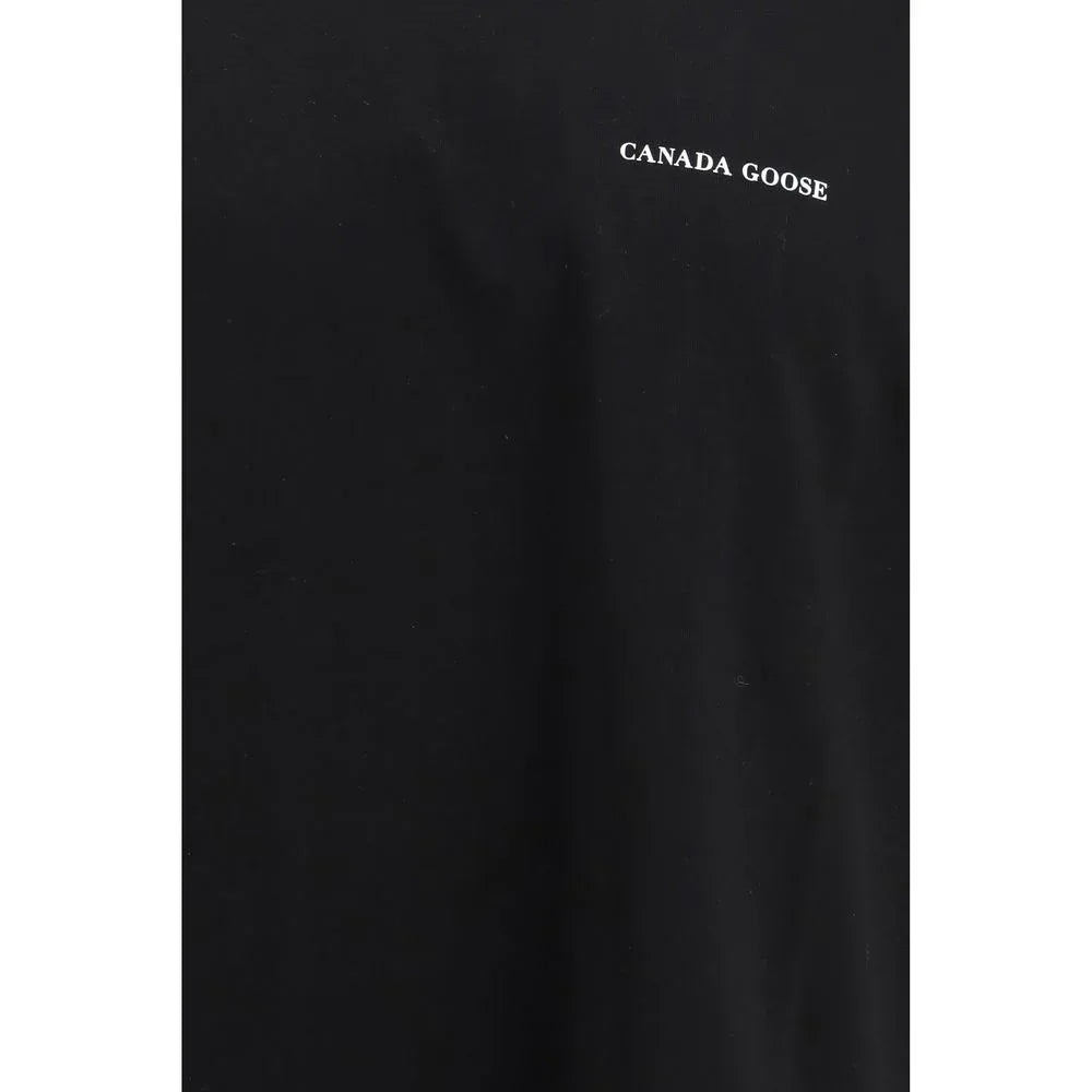 Canada Goose Black Cotton T-Shirt