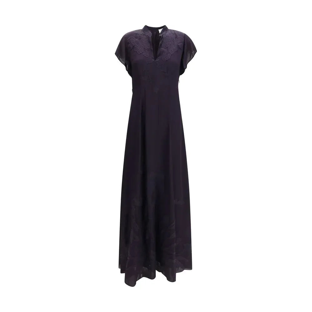 Forte_Forte Black Viscose Casual Dress - Zeiniez