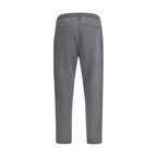 Brunello Cucinelli Gray Cotton Casual Pants
