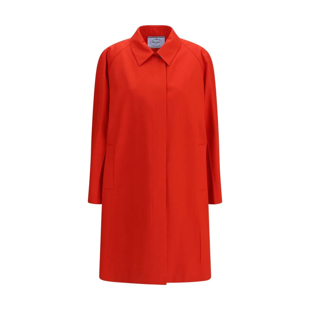 Prada Multicolor Polyester Coat
