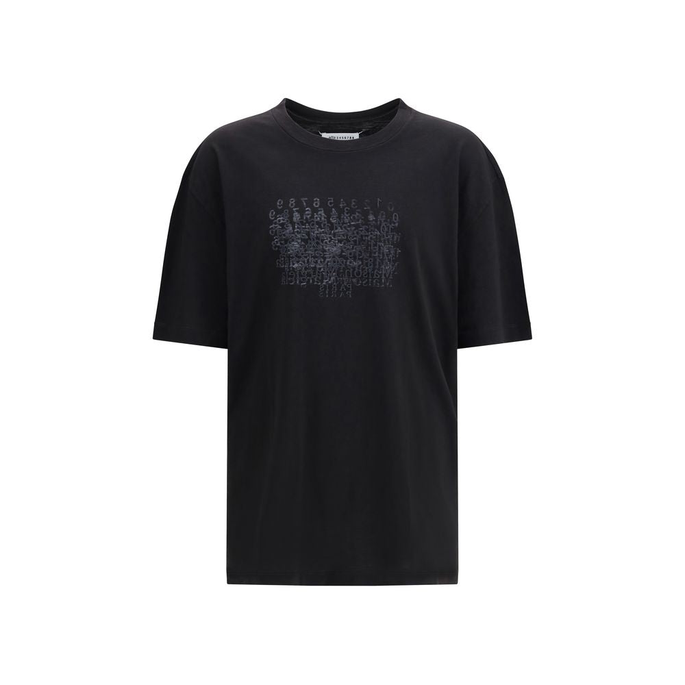 Maison Margiela Black Cotton T-Shirt