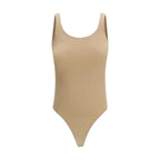 Wolford Beige Cotton Bodysuit