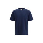 Saint Laurent Blue Cotton T-Shirt