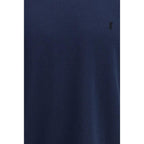 Saint Laurent Blue Cotton T-Shirt