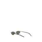 Alexander McQueen Black Metal Sunglasses