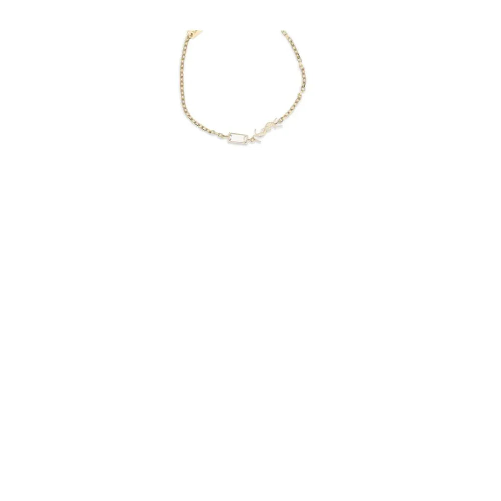 Saint Laurent Gold Metal Bracelet
