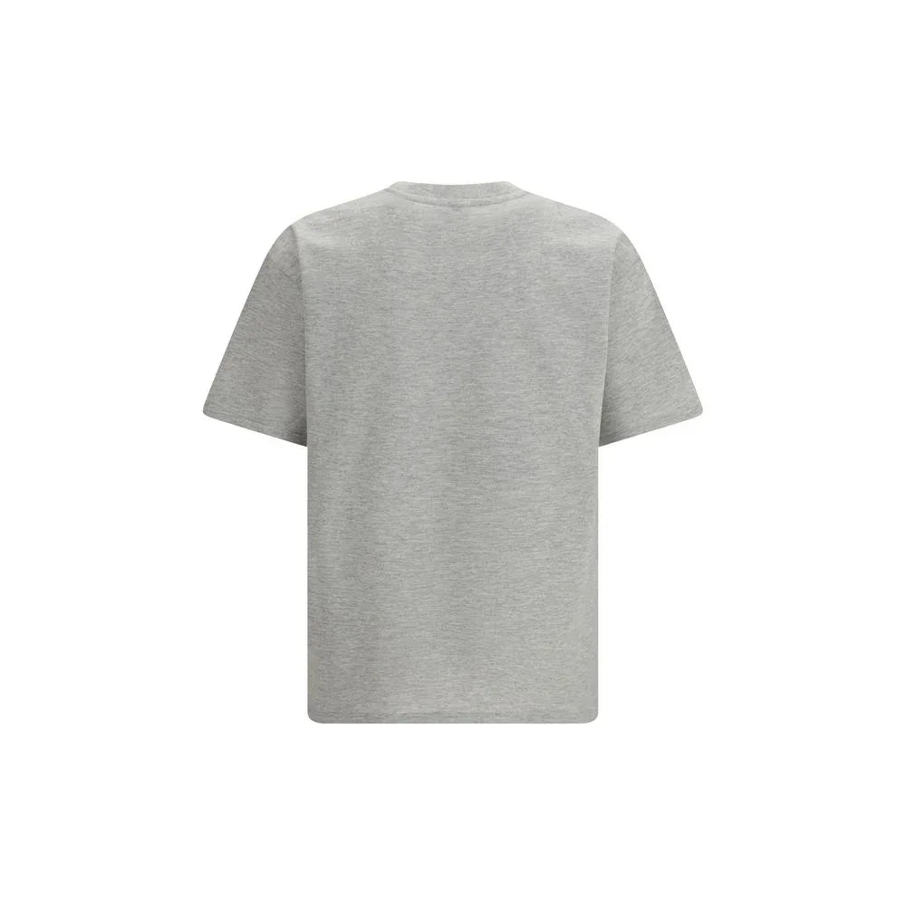 Saint Laurent Gray Cotton T-Shirt