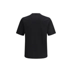 Saint Laurent Black Cotton T-Shirt
