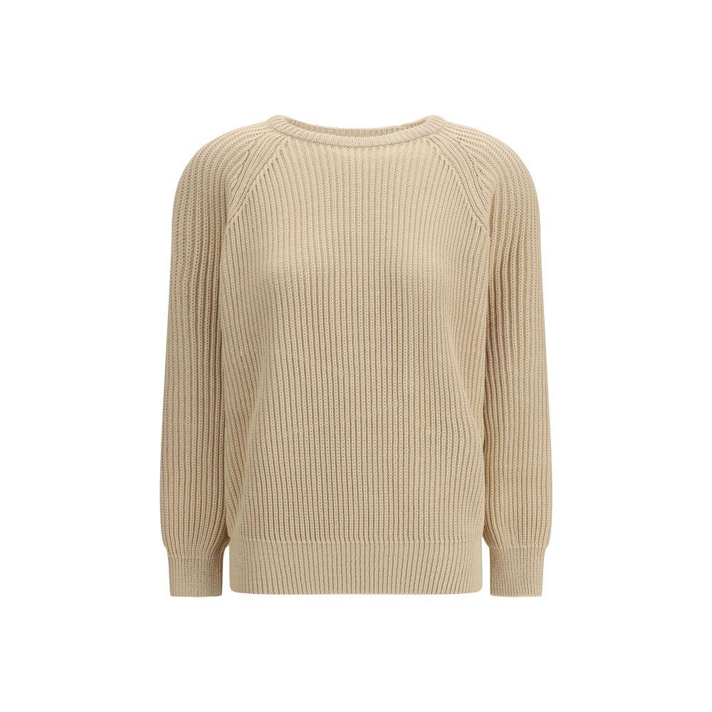 Saint Laurent Beige Cotton Sweatshirt