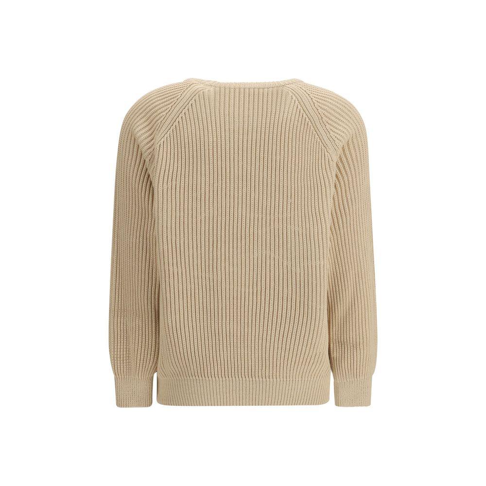 Saint Laurent Beige Cotton Sweatshirt