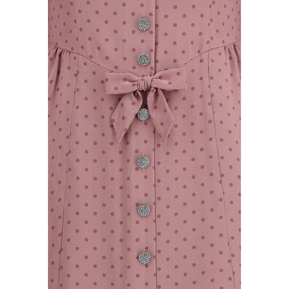 Alessandra Rich Multicolor Silk Casual Dress