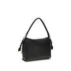 Fendi Black Calf Leather Bos Taurus Shoulder Bag
