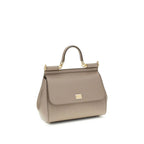 Dolce & Gabbana Gray Calf Leather Bos Taurus Shoulder Bag - Zeiniez