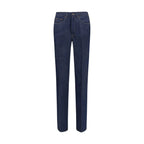 Chloé Blue Cotton Slim Fit Jeans