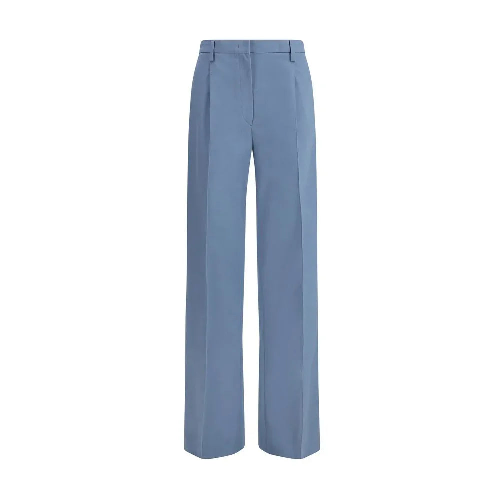 Prada Blue Cotton Chino Pants