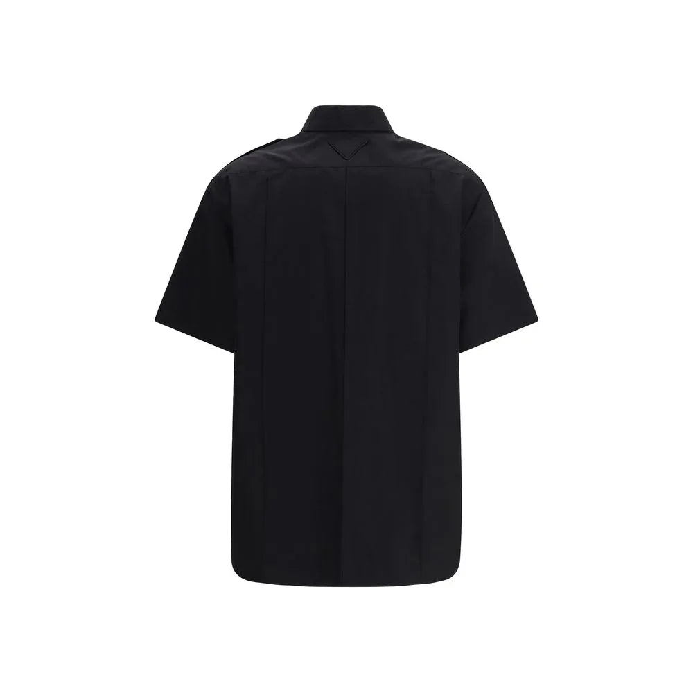 Prada Black Cotton Shortsleeve Shirt