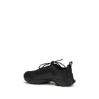 ROA Black Polyester Athletic Sneakers