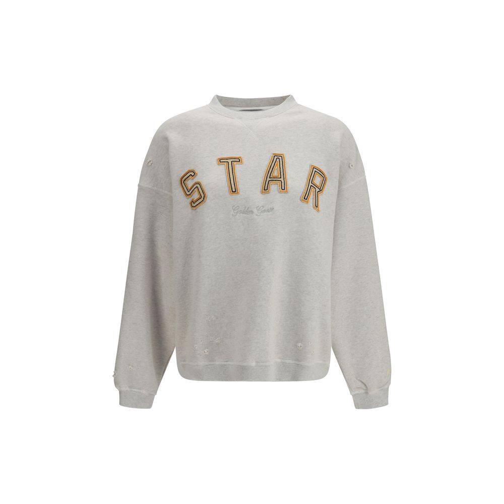 Golden Goose Gray Cotton Sweatshirt