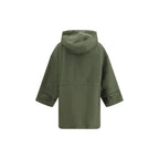 Max Mara Bicolor Cotton Trench Coat