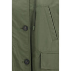 Max Mara Bicolor Cotton Trench Coat