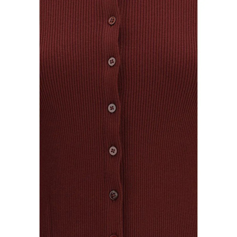 Max Mara Bordeaux Viscose Sweatshirt