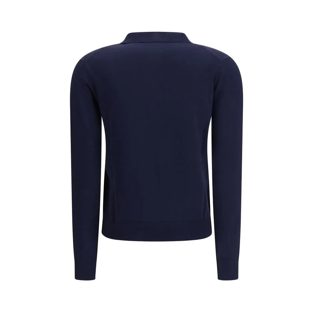 Max Mara Blue Viscose Sweatshirt