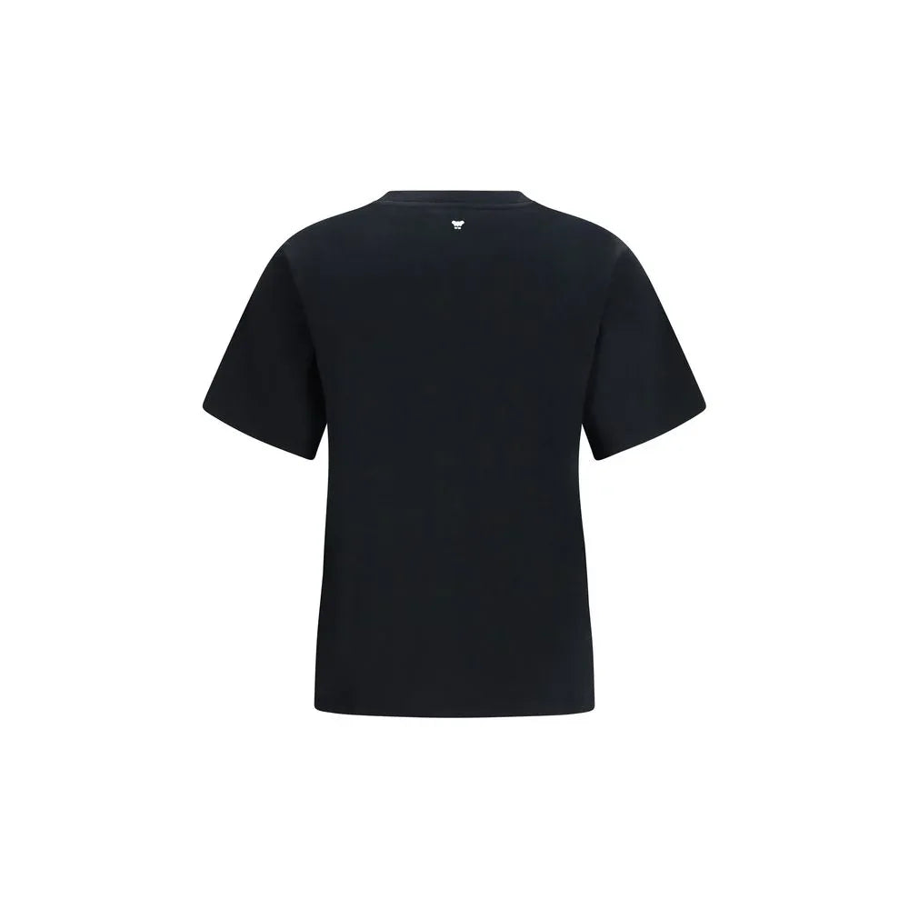 Max Mara Black Cotton T-Shirt
