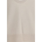 Extreme Cashmere Beige Cashmere Sleeveles Sweater