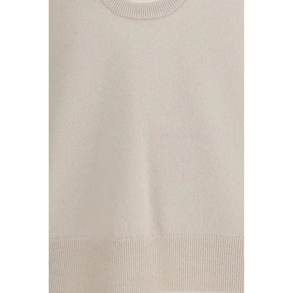 Extreme Cashmere Beige Cashmere Sweatshirt